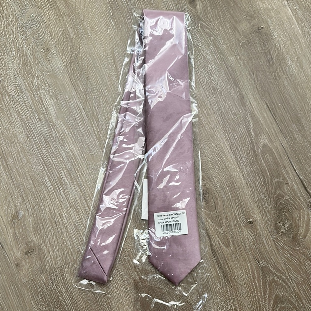 Birdy Grey Dark Mauve Tie